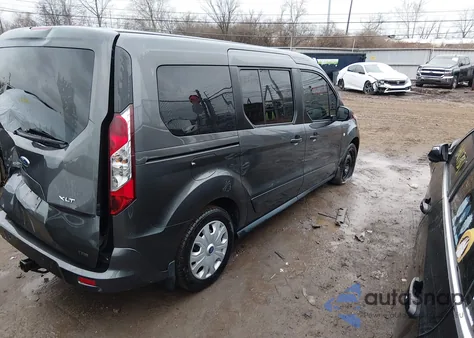 2021 Ford Transit Connect Xlt Passenger из США, поврежденный, VIN NM0GE9F20M1486321